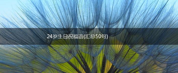 24岁生日祝福语(汇总50句),第1张