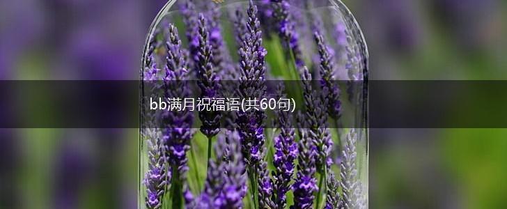 bb满月祝福语(共60句),第1张