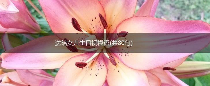 送给女儿生日祝福语(共80句),第1张