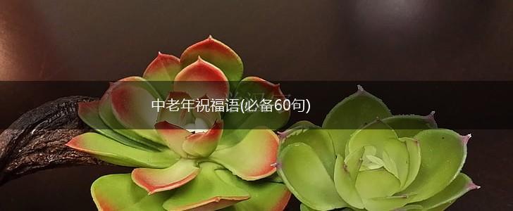 中老年祝福语(必备60句),第1张