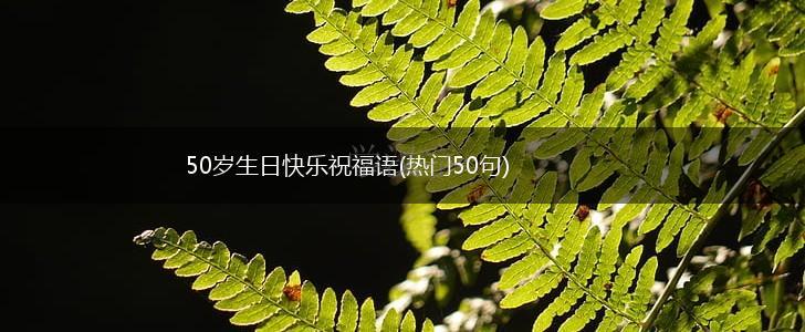 50岁生日快乐祝福语(热门50句),第1张