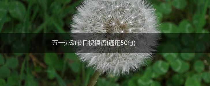 五一劳动节日祝福语(通用50句),第1张