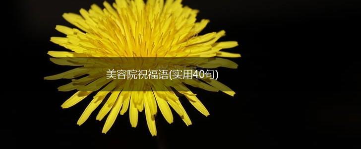 美容院祝福语(实用40句),第1张