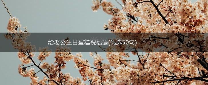 给老公生日蛋糕祝福语(优选50句),第1张