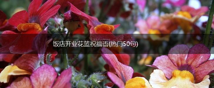 饭店开业花篮祝福语(热门50句),第1张