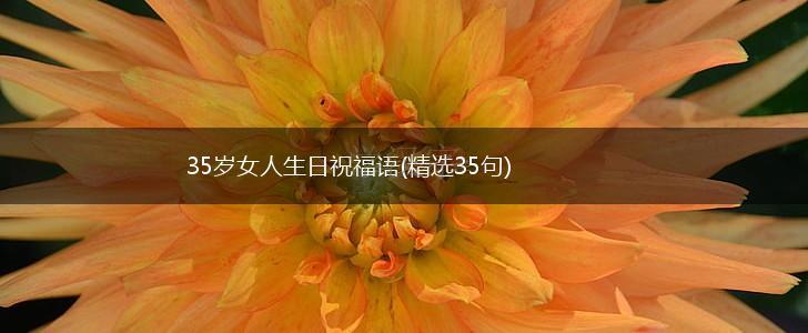 35岁女人生日祝福语(精选35句),第1张