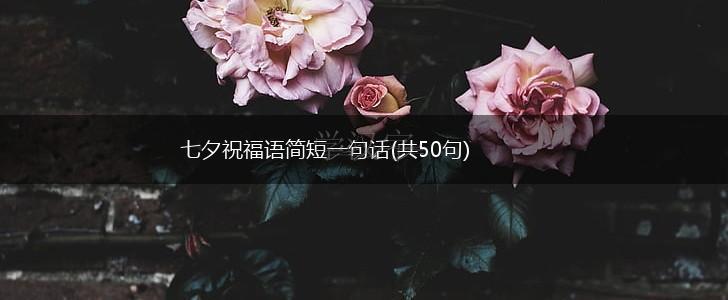 七夕祝福语简短一句话(共50句),第1张