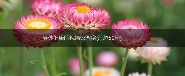 身体健康的祝福语四字(汇总50句),第1张