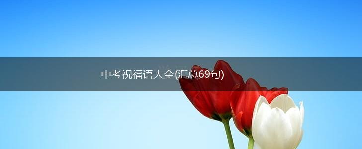 中考祝福语大全(汇总69句),第1张